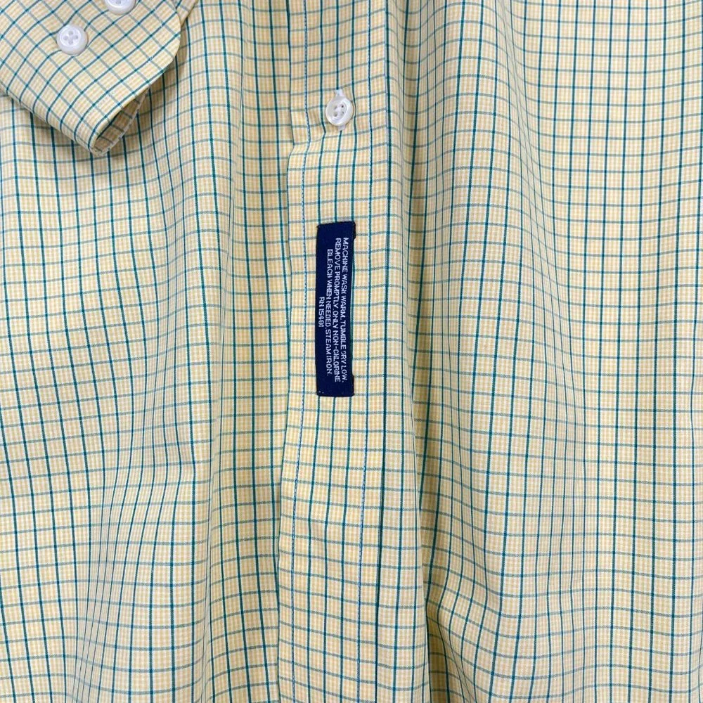 Tommy Hilfiger, Men's Classic Button Down Shirt, Size 34-35 171/2 - Picture 5 of 7